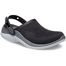Крокси Crocs LiteRide 360 Clog Black/Slate Grey, фото 3