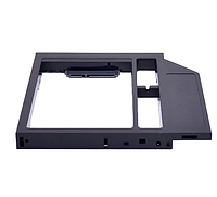 DVD-карман для HDD 2.5 дюйма, SATA - SATA, 12,7 мм, TRY Caddy Optibay, черный (KG-7015)
