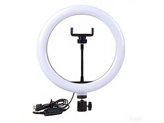 Кільцева LED лампа Z1 діаметр 26см, живлення usb, керування на дроті LS-009869