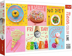 Пазли "Солодкий тиждень" 1000 елементів Trefl 10580
