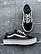 Мужские Кеди Vans Old Skool Black White 40-41-42-43-44, фото 10