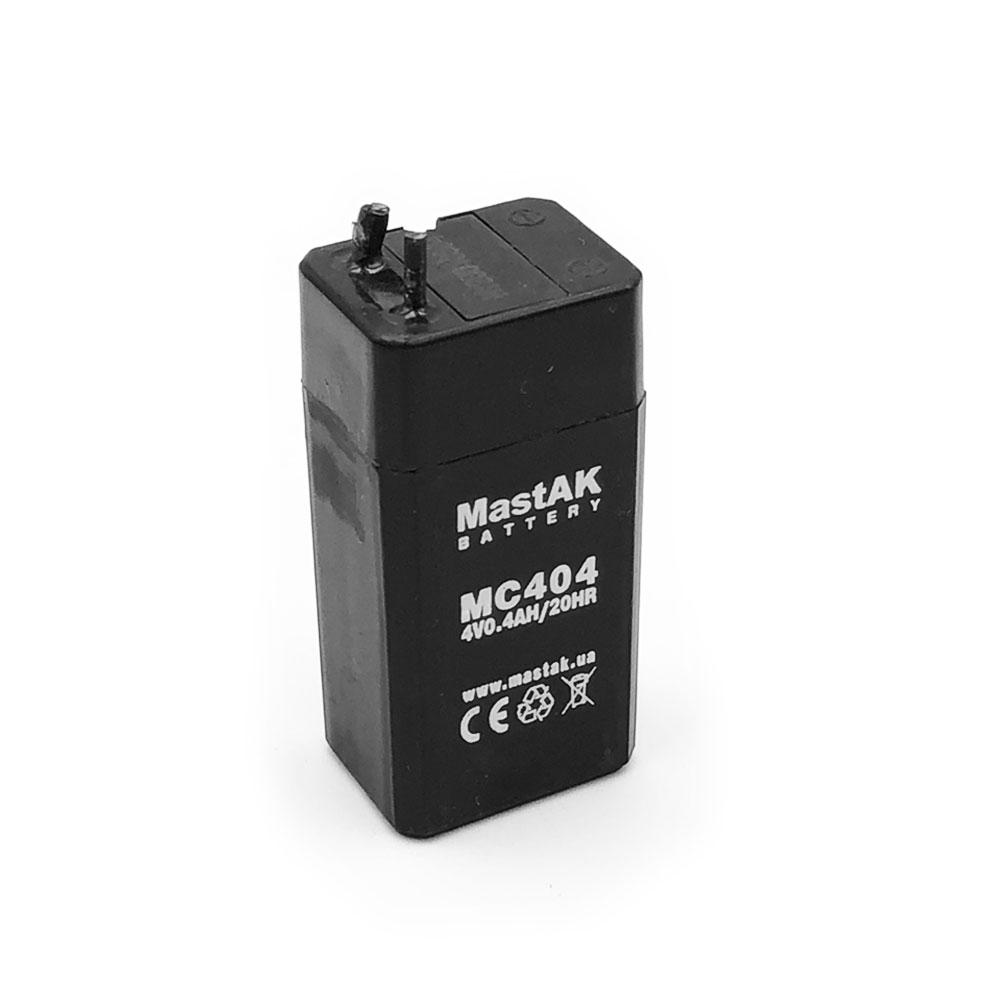 Аккумулятор 4v 400mAh MastAK MC404