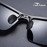 Чоловічі сонцезахисні окуляри з поляризацією, Сookshark, фото 4