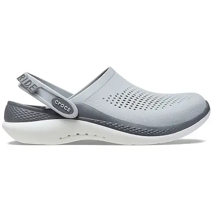Кроксы Crocs LiteRide 360 Clog Light Grey/Slate Grey, фото 1