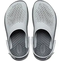 Кроксы Crocs LiteRide 360 Clog Light Grey/Slate Grey, фото 3