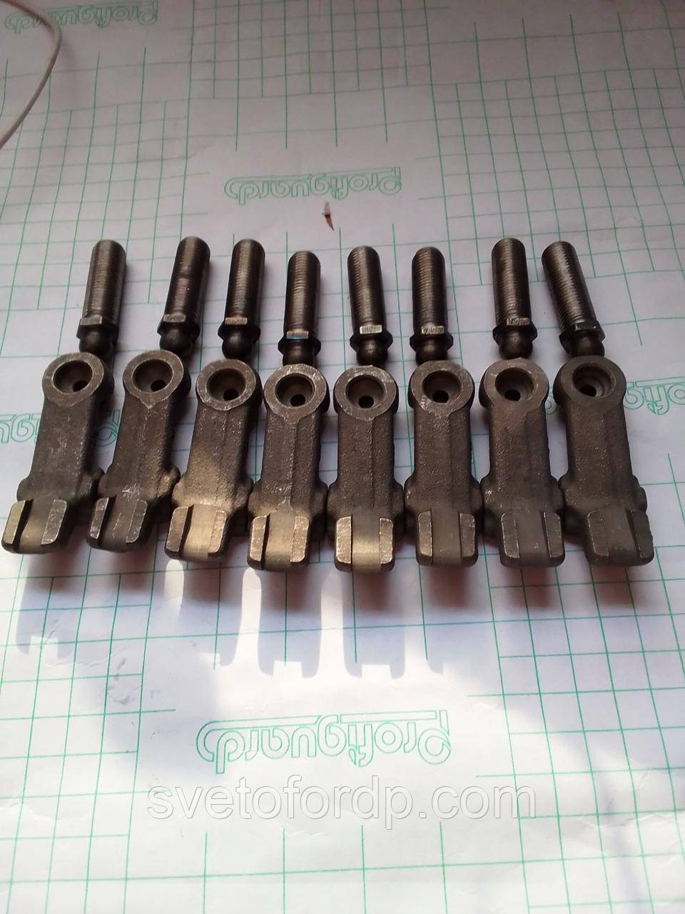 Рокера нового зразка (комплект із регулювальними болтами) ВАЗ 21214, 2101-07 Оригінал, фото 1