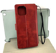 Чохол на Xiaomi Redmi A1, A2 книжка бічний з підставкою червоний, фото 2