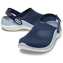 Крокси Crocs LiteRide 360 Clog Navy / Blue Greу, фото 5