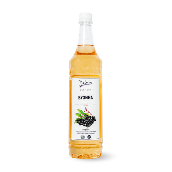Сироп Бузина TM Delicia 1л