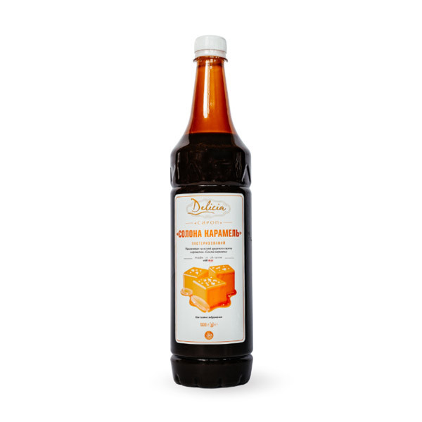 Сироп Солона карамель TM Delicia 1л