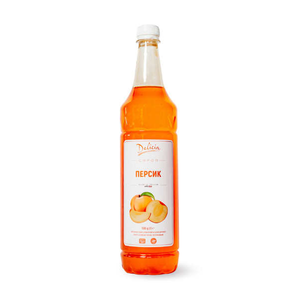 Сироп Персик TM Delicia 1л