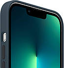 Оригінальний чохол Apple Silicone Case MagSafe Abyss Blue для iPhone 13 Pro, фото 3