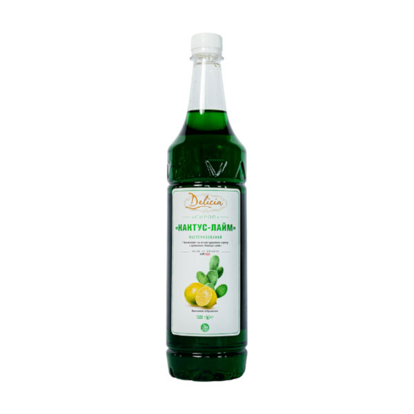 Сироп Кактус лайм Delicia 1л