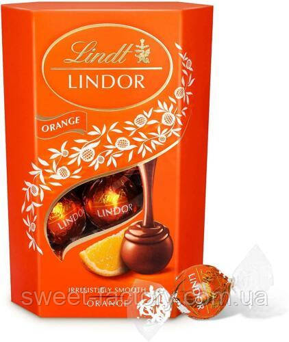 Цукерки Lindt Lindor Orange 200g