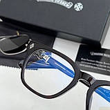 Чоловічі сонцезахисні окуляри Chrome Hearts Pump Me LUX, фото 9