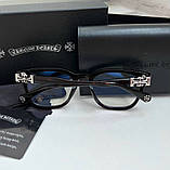 Чоловічі сонцезахисні окуляри Chrome Hearts Pump Me LUX, фото 5