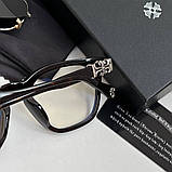 Чоловічі сонцезахисні окуляри Chrome Hearts Pump Me LUX, фото 6