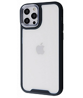 Чехол прозрачный WAVE Just Case iPhone 11 (black)