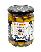 Оливки фаршированные сыром с голубой плесенью Bernal Gourmet Aceitunas Rellenas de Queso Azul, 436 г