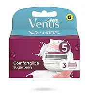 Сменные картриджи для бритья (Лезвия) Venus Olay ComfortGlide Sugarberry 3 шт