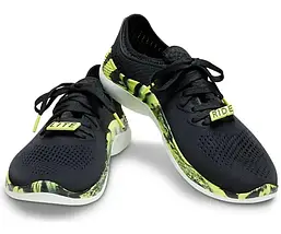 Чоловічі Кросівки Crocs Men's LiteRide 360 Pacer Black\Citrus, фото 3