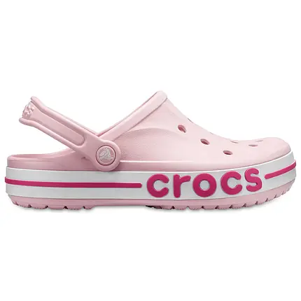 Crocs Bayaband Clog Pearl Жіночі Сабо Крокс Боябенд рожеві, фото 1
