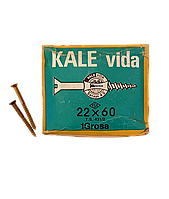 Шурупы Kale vida 22*60 латунь