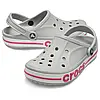 Crocs Bayaband Clog Light Grey / Pink — жіночі сабо Крокс Боябенд сірі / рожеві, фото 6