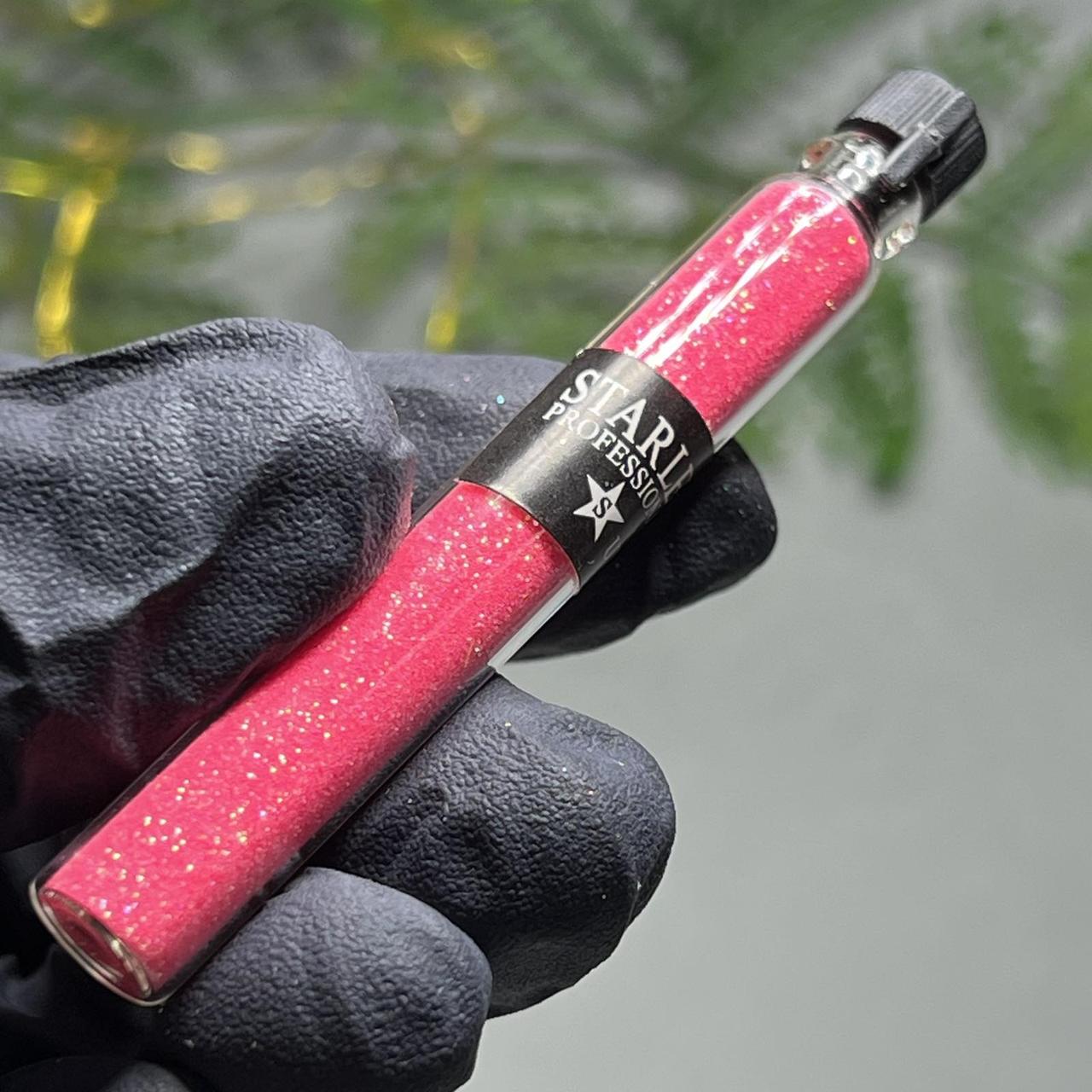 Блискітки (пісок) для нігтів Starlet Professional, рожевий
