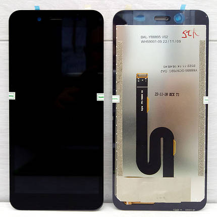 Дисплей + сенсор Ulefone Power Armor 16 Pro Black - p/n: FPC-Y88895 V01, фото 1