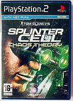 Tom Clancy's Splinter Cell Chaos Theory, Б/У, английская версия - диск для PlayStation 2