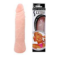 Фалоімітатор без мошонки - Super Excitement Sextoy Fresh, 19 см