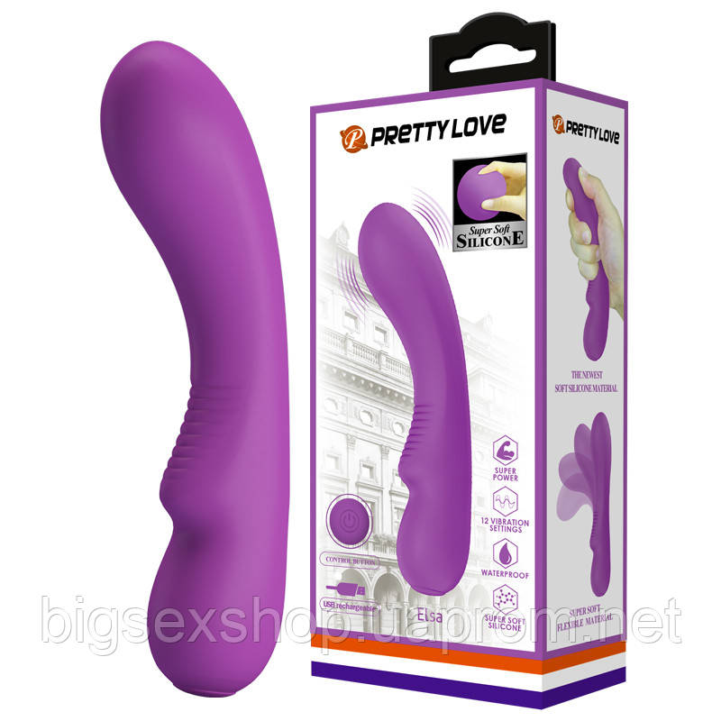 Вібратор - Pretty Love Elsa Vibrator Purple