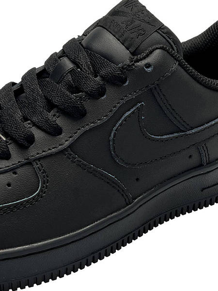 Nike air force hotsell 1 black matte
