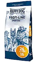 Корм для дорослих і робочих собак Happy Dog 26/16 Profi Line Sprotive 20 кг