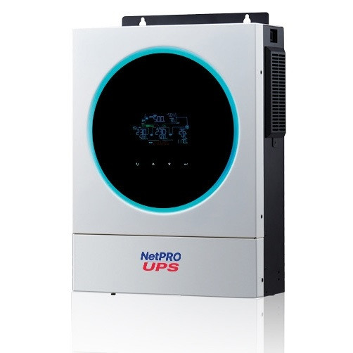 Автономний гібридний інвертор NetPRO Proton IV 5600-48 (5,6 кВт, 48VDC, 1 MPPT, PVmax до 6 кВт., Vmax 500VDC)