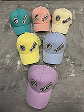 Кепка підліток 52-54 см мікс кольору (5 шт.)