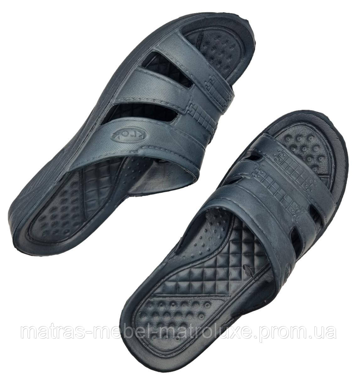 Сланці чоловічі Крок С-21 синій (6 пар 41-45)