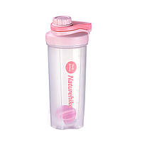 Бутылочка-шейкер Naturehike с шариком Fitness 0.7л NH19SJ003 Pink