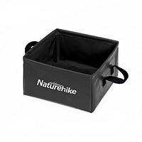 Ведро складное Naturehike Square bucket 13л NH19SJ007 Black