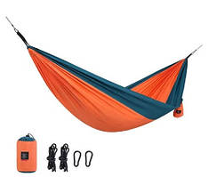 Гамак двомісний Naturehike 340T polyester NH17D012-B Orange