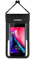 Гермочохол для смартфона Naturehike 2020 IPX8 7 inch NH20SM003 Black