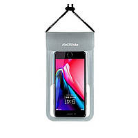 Гермочохол для смартфона Naturehike 2020 IPX8 7 inch NH20SM003 Grey