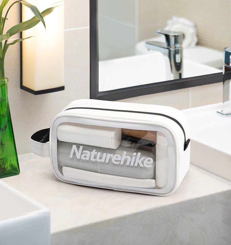 Несесер Naturehike NH20SN007 Fashion Series Toiletry Bag M white - фото 2 - id-p1801959758