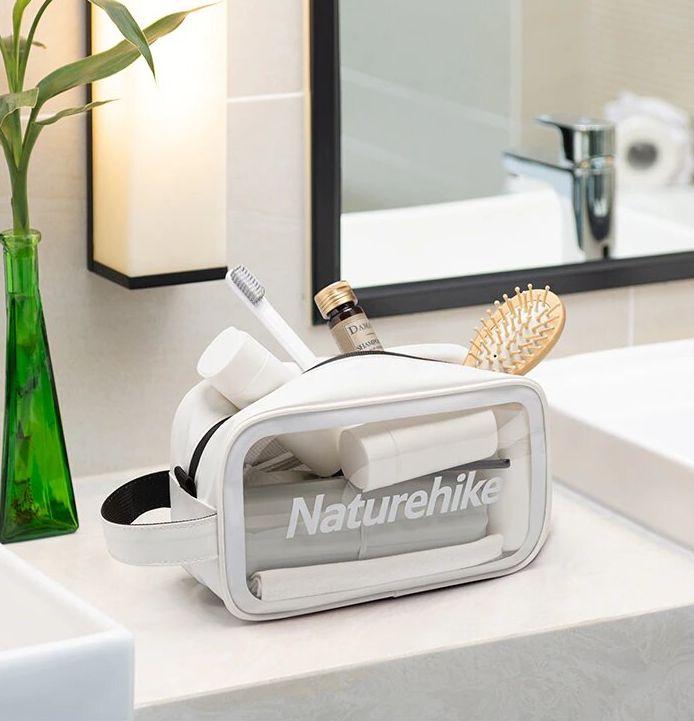 Несесер Naturehike NH20SN007 Fashion Series Toiletry Bag M white - фото 4 - id-p1801959758