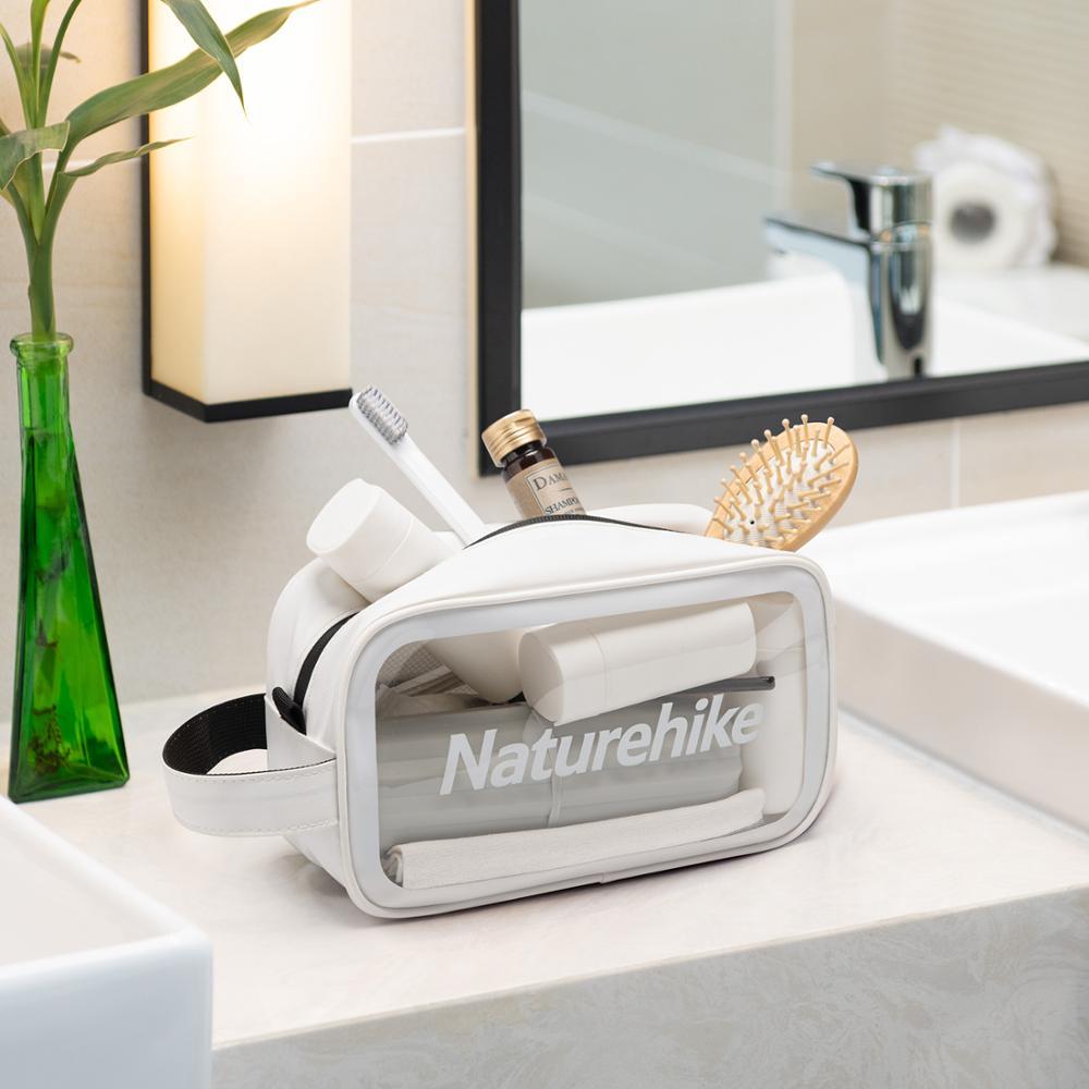 Несесер Naturehike NH20SN007 Fashion Series Toiletry Bag M white - фото 7 - id-p1801959758