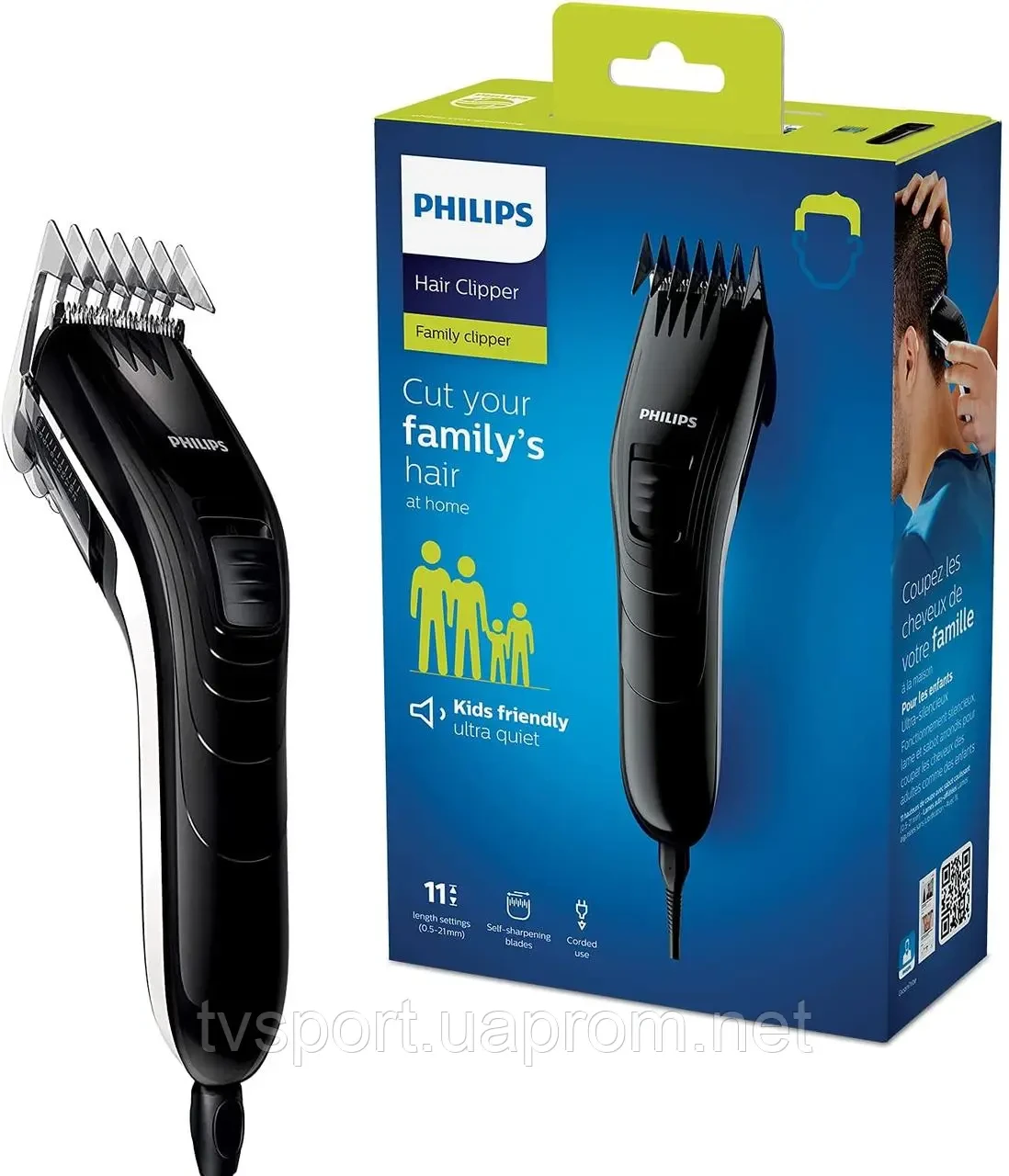 Philips QC 5115/15 - машинки для стрижки волосся Філіпс