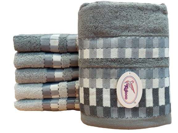Рушники махрові Koloco Gray 6шт.