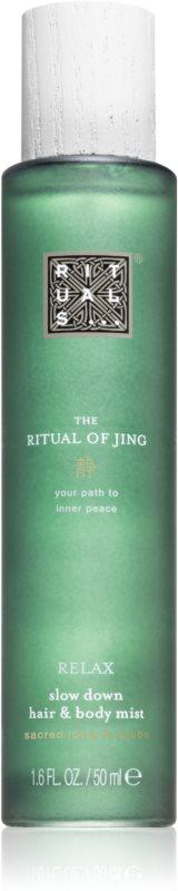 Натуральний спрей для тіла та волосся освіжний Rituals парфумований The Ritual Of Jing Ритуал