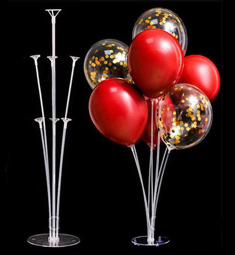 Пластикова підставка на 7 повітряних куль.Висота: 70см. Пр-під: Китай,